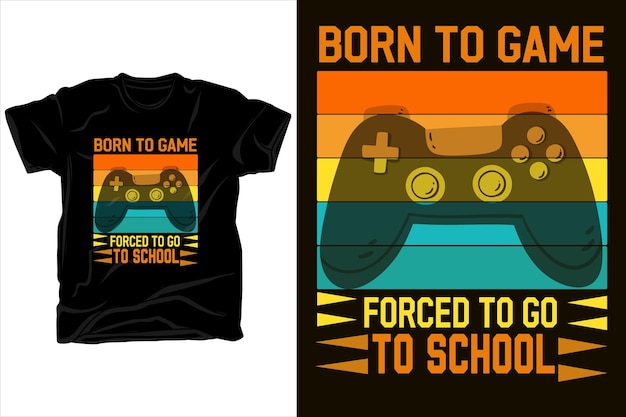 Born to game forced to go to school