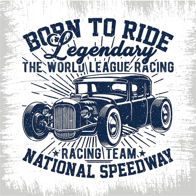 Born To Ride Legendary The World League Racing Team National Speedway