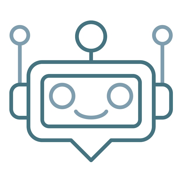 Bot Flat Illustration