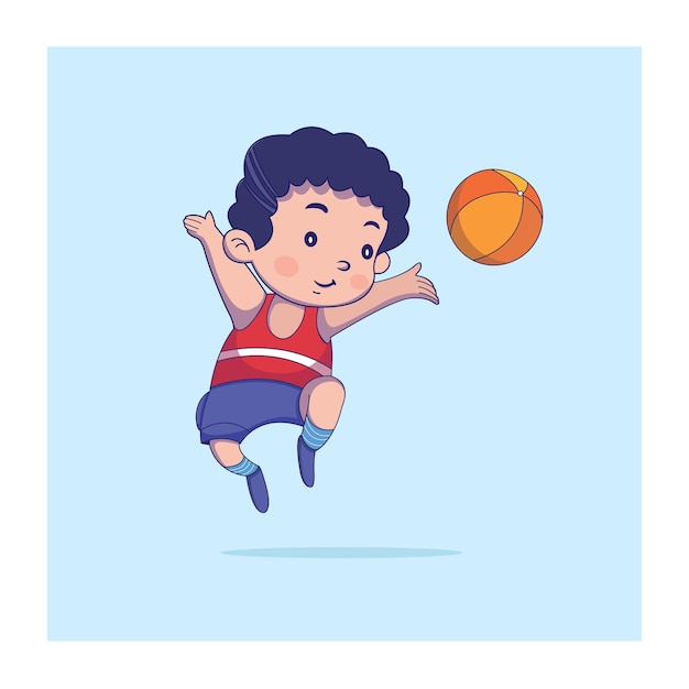 Bot playing football vector illustration