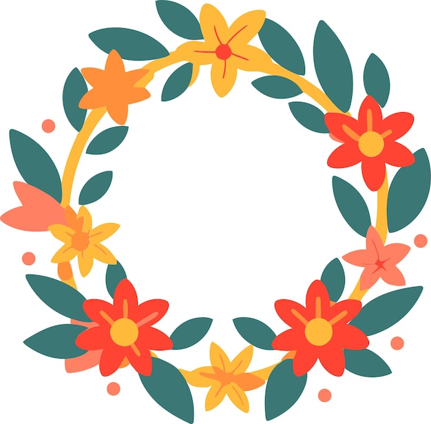 Botanical Beauty in Vectors Festive Digital DesignsHoliday Hoops Harmony Digital Festive Flora