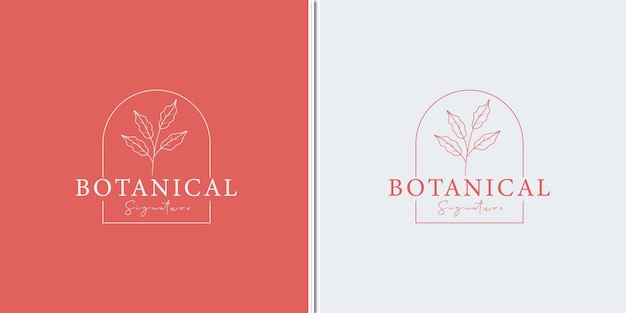 Botanical logo