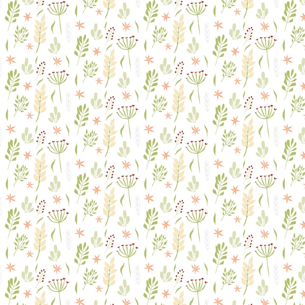 Vector botanical pattern