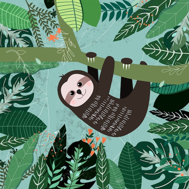 botanical tropical green leave pattern,garden concept