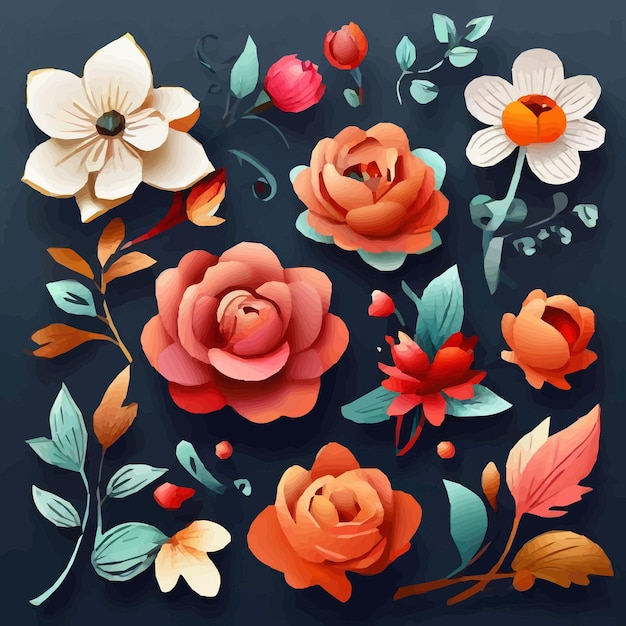 Vector botanical_vector_clipart