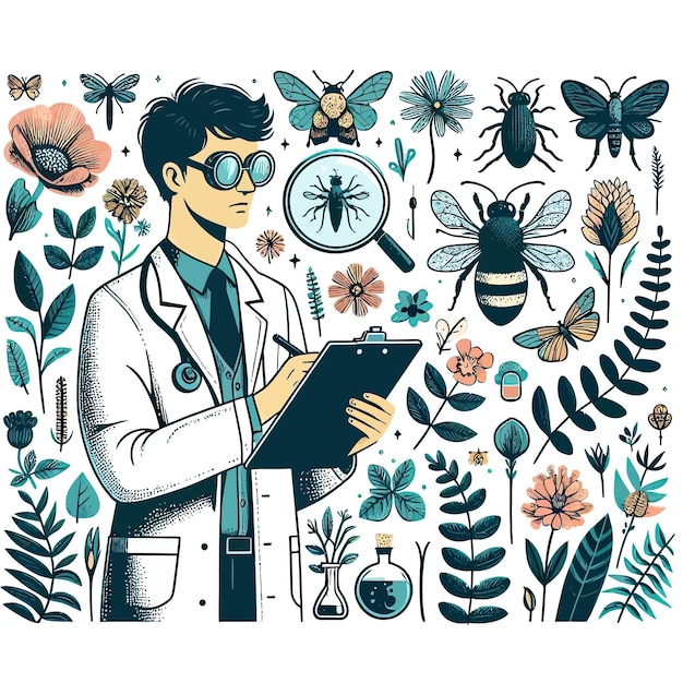 Vector botanist