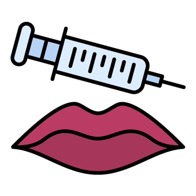 Botox Flat Illustration