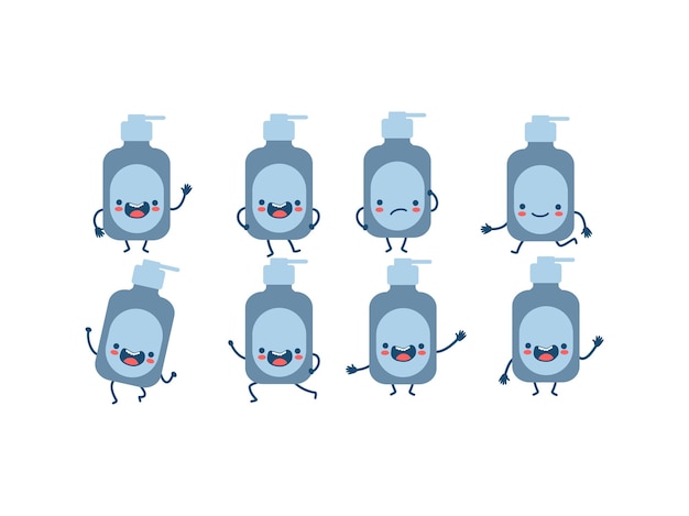 Bottle character mascot