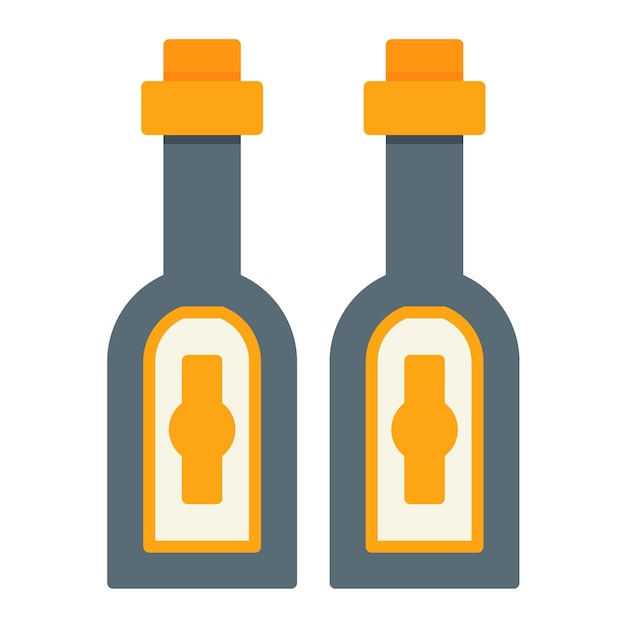 Bottle Flat Illustration