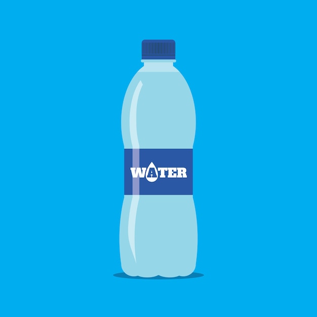 Bottle of Fresh Water Flat Icon