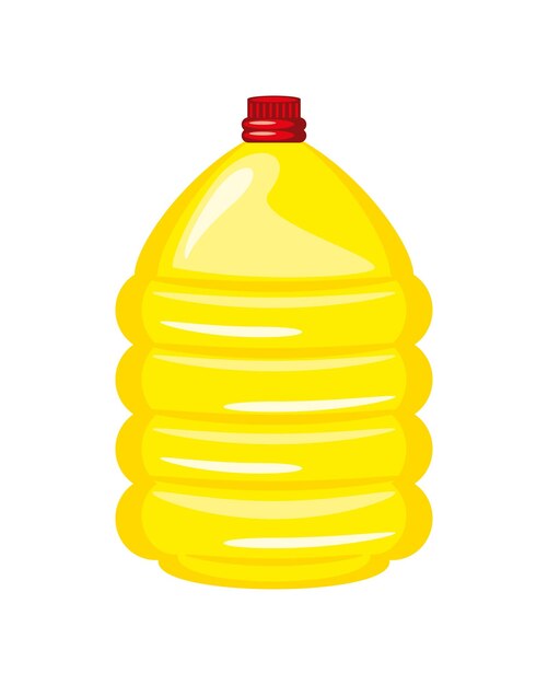 Vector bottle gallon illustratie geïsoleerde vector