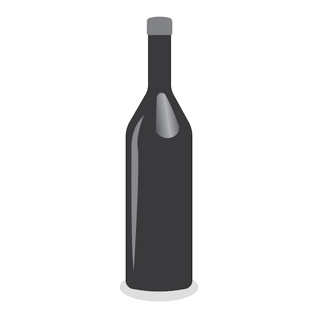 Bottle icon logo vector design template