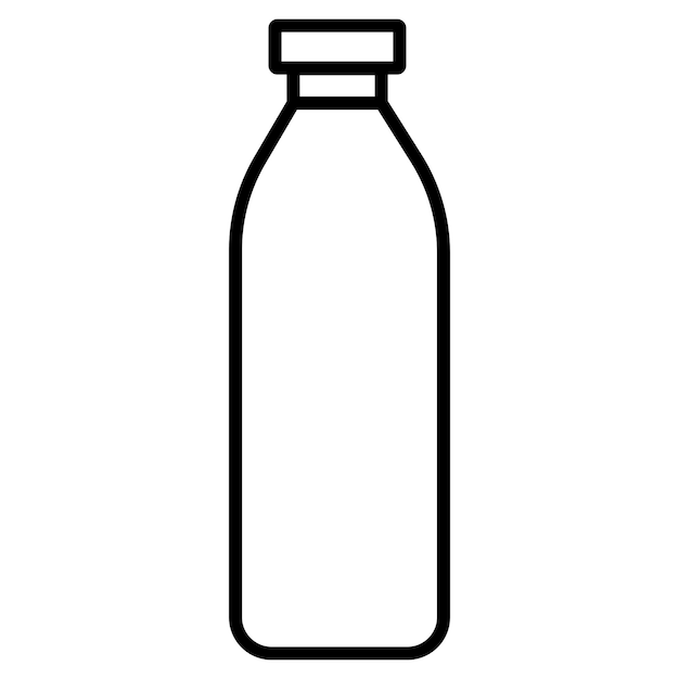 Bottle icon vector