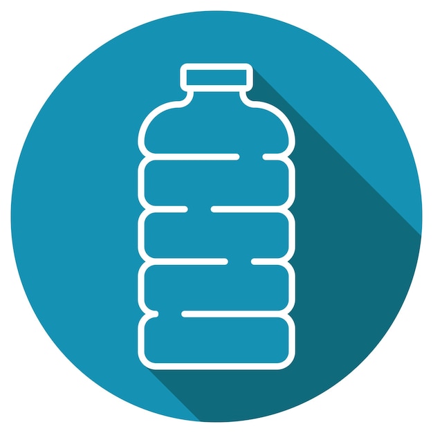 Bottle icon vector