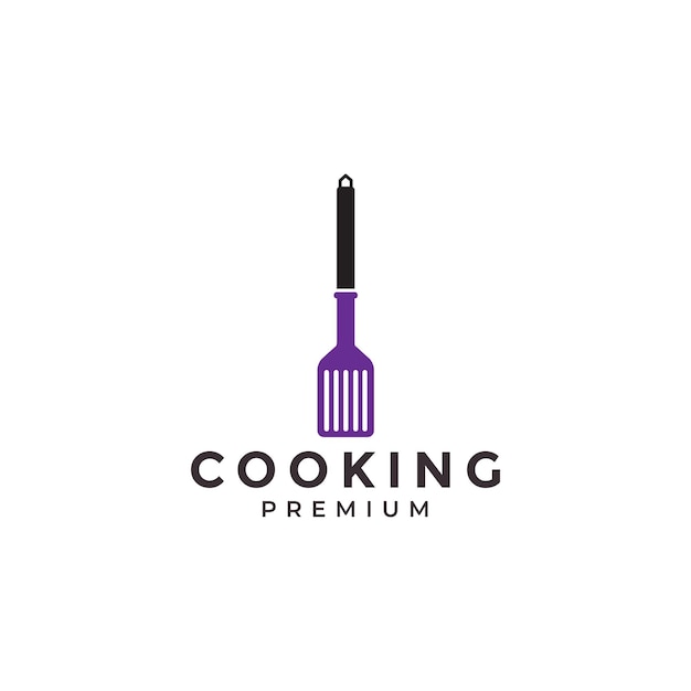 BOTTLE SPATULA LOGO ILLUSTRATION DESIGN ICON SYMBOL