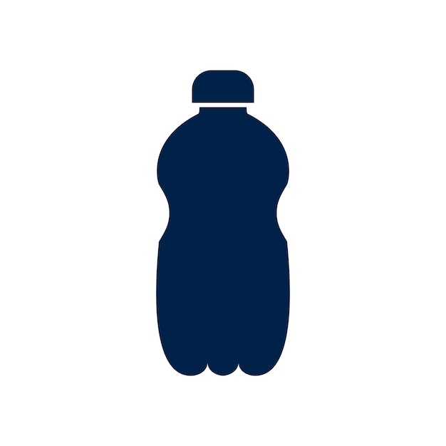 Vettore illustrazione del design dell'icona vettoriale della bottiglia