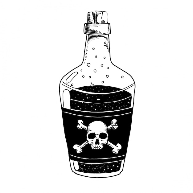 18 Sinister Poison Bottle Tattoos  Tattoodo