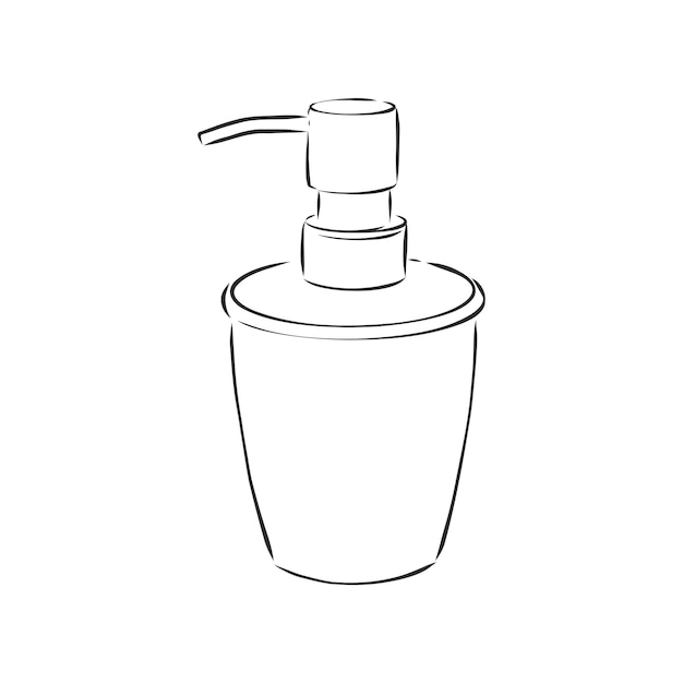 Флакон с жидким мылом и дозатор Баночка для лосьона, бальзама или крема
