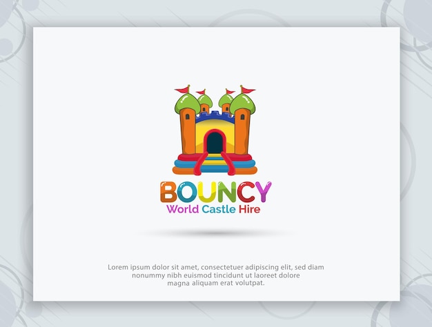 Bouncy Castle Hire logo design