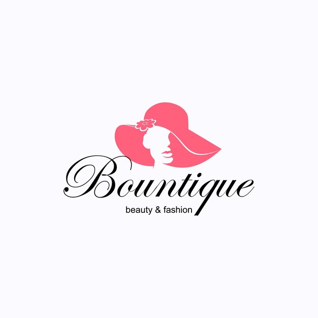 Bountique beauty and fashion logo designs inspiration