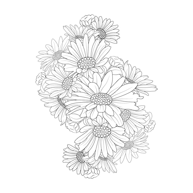 Premium Vector  Hand drawn ornament design adult coloring page