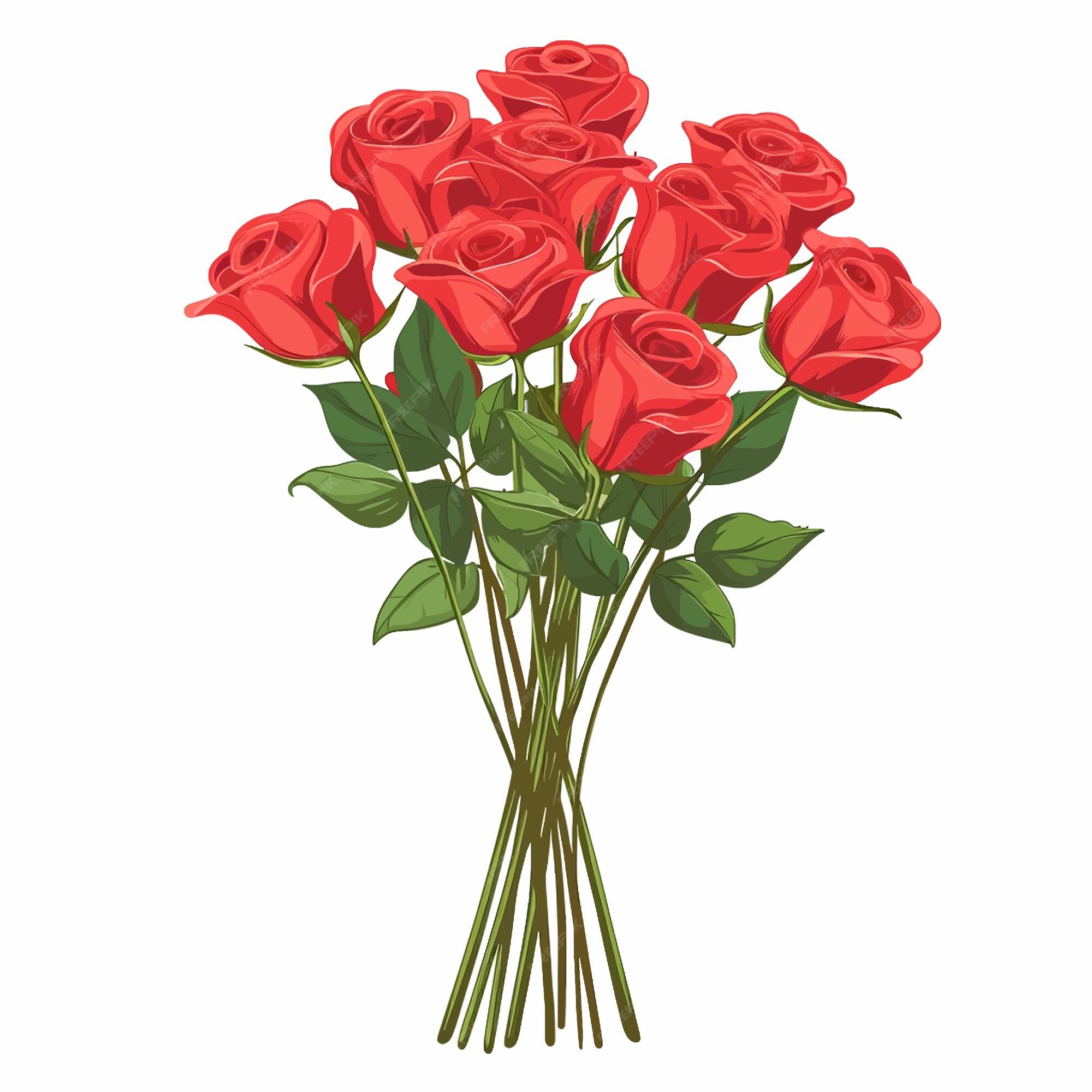 premium-vector-bouquet-of-red-roses-valentines-day-134