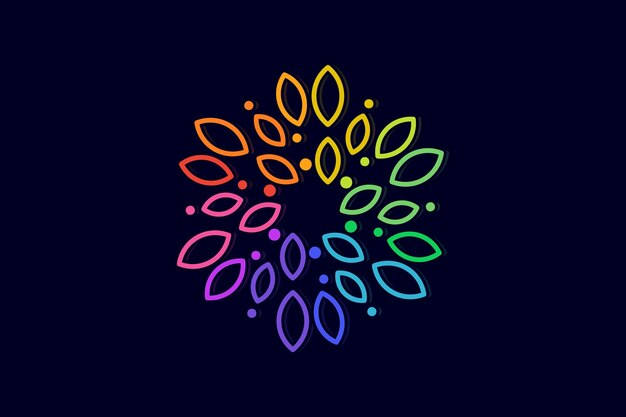 Boutique logo ontwerp vector met modern creatief concept