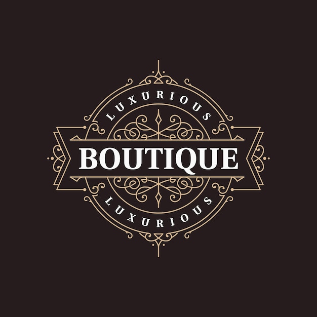 Boutique luxe ornamentele randlogo