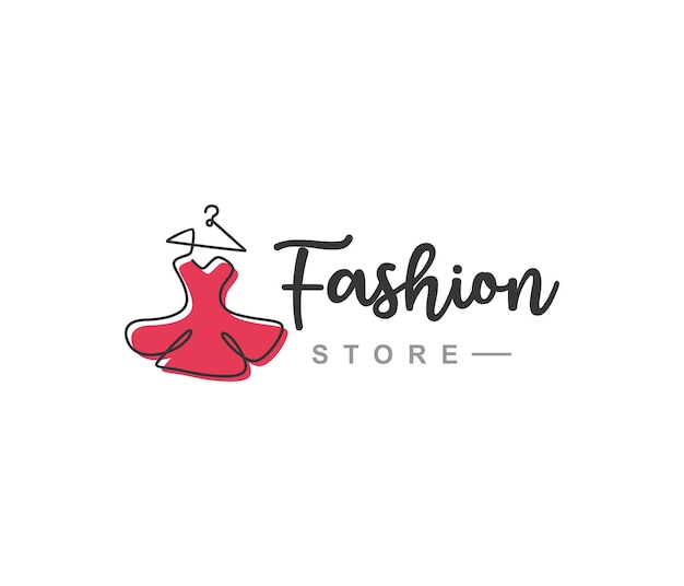 Logo di moda negozio boutique a