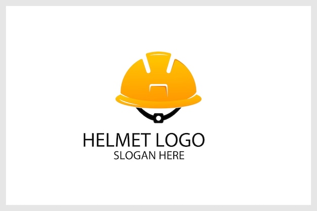 Bouwhelm ontwerp logo vector premium