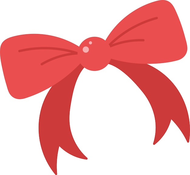 Vector bow decorative icon