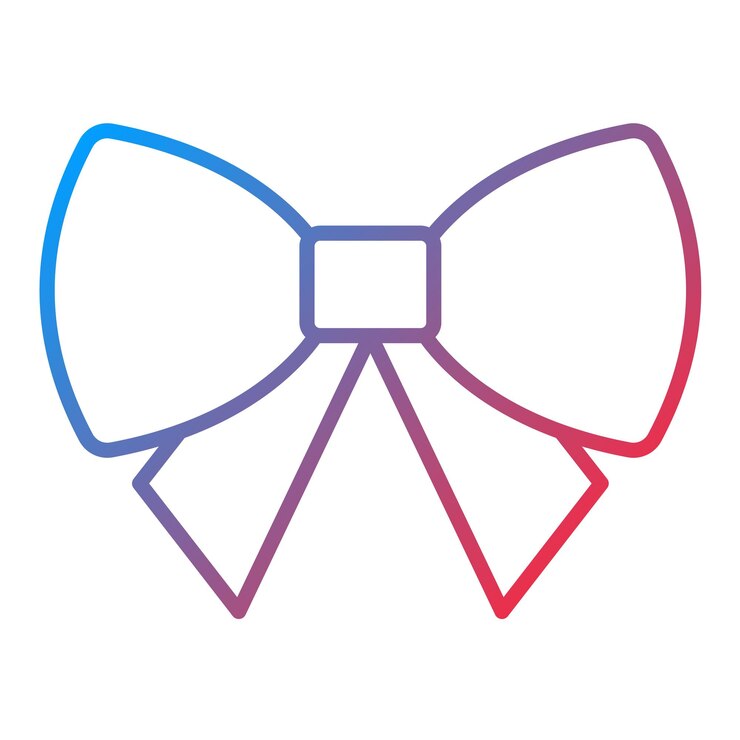 Vector bow tie icon vector image can be used for birthday