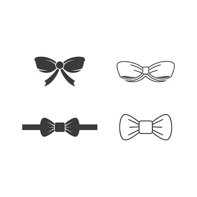 Vector bow tie icon