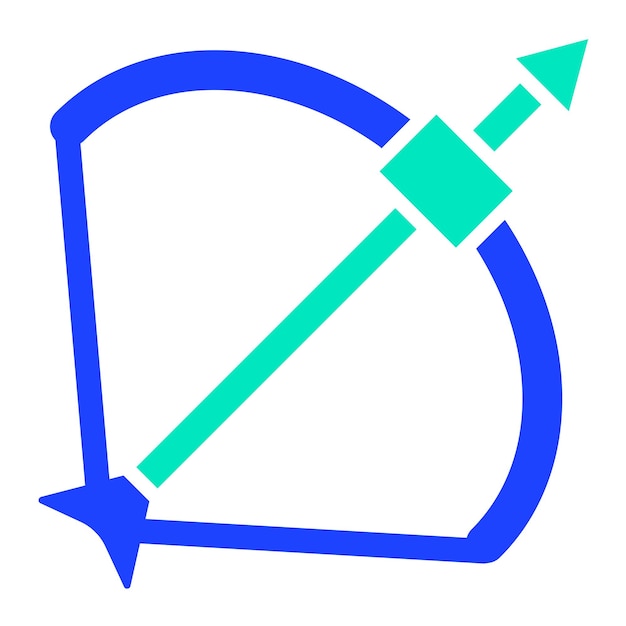 Bow Vector Icon Design Illustration