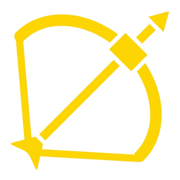 Bow Vector Icon Design Illustration