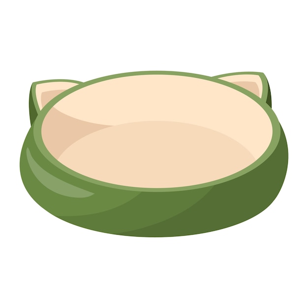 A bowl for animals vector illustration on a white background