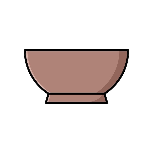 Vector bowl icon vector design