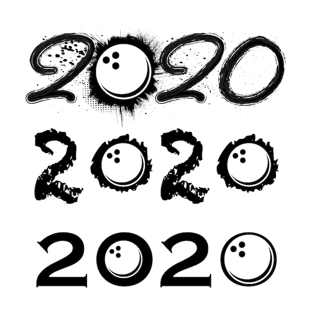 Боулинг 2020 новогодние цифры