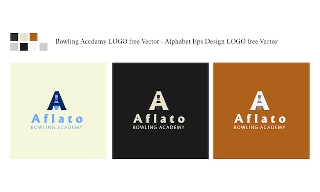 ボウリングAcedamyLOGO無料ベクターアルファベットEpsデザインLOGO無料VectorMarketingBrandingCorporateBusiness