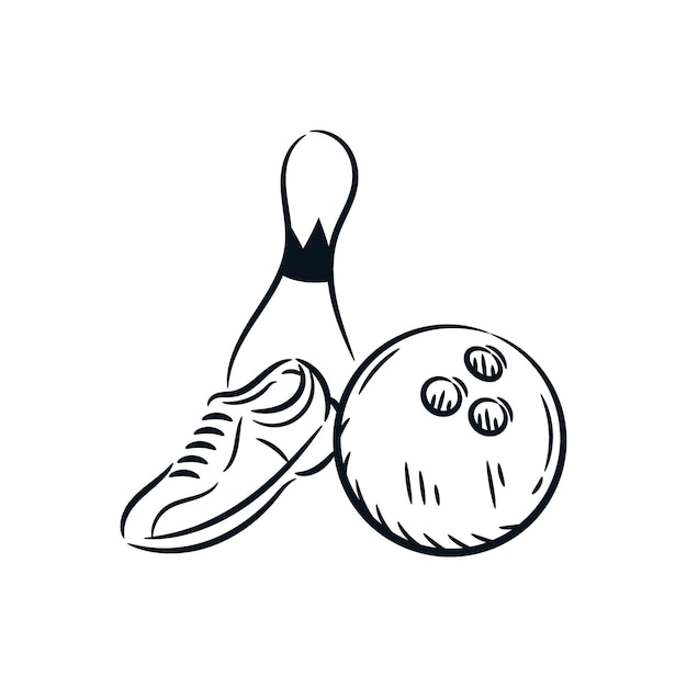 Download Balls, Bowling, Duckpins. Royalty-Free Vector Graphic