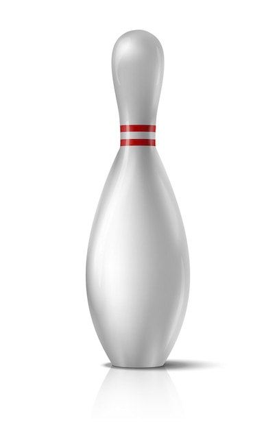 bowling icon isolated