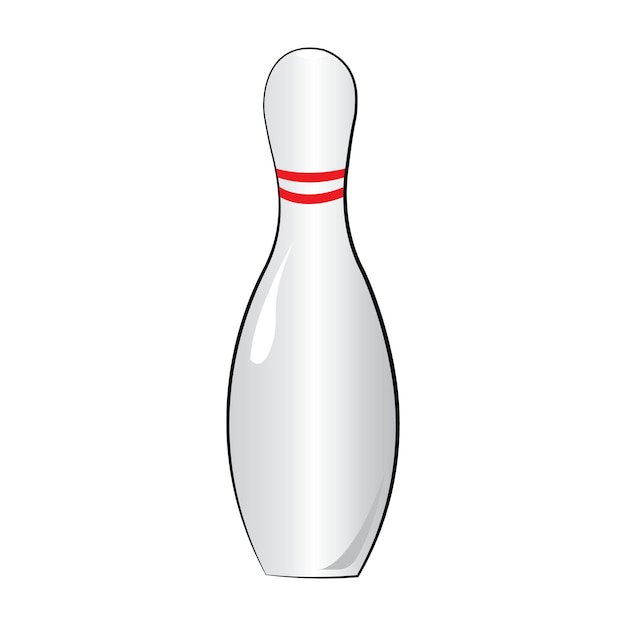 Vector bowling icon logo vector design template