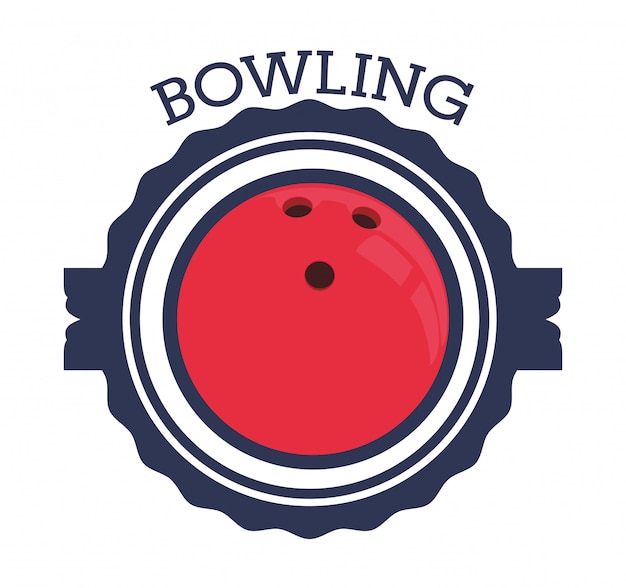 Bowling icons design