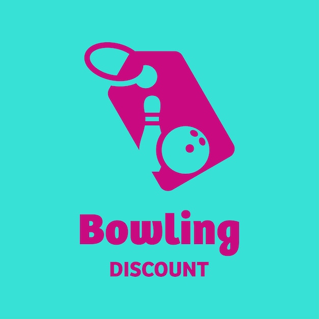 Bowling kortingslogo