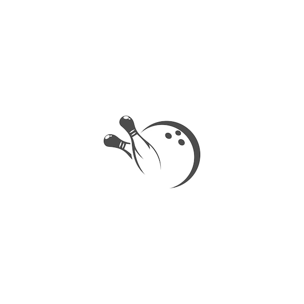 Bowling logo icon design