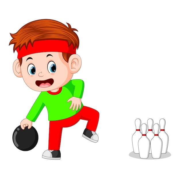 Bowling player