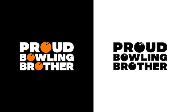 Bowling Quote T shirt design, typography