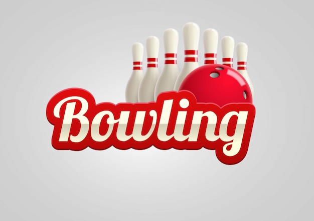 Bowling realistisch thema eps 10