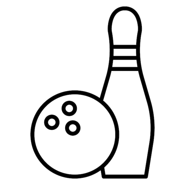 Bowling Vector Illustratie