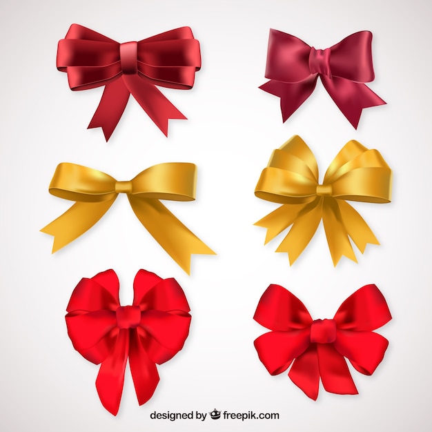 Bows for present